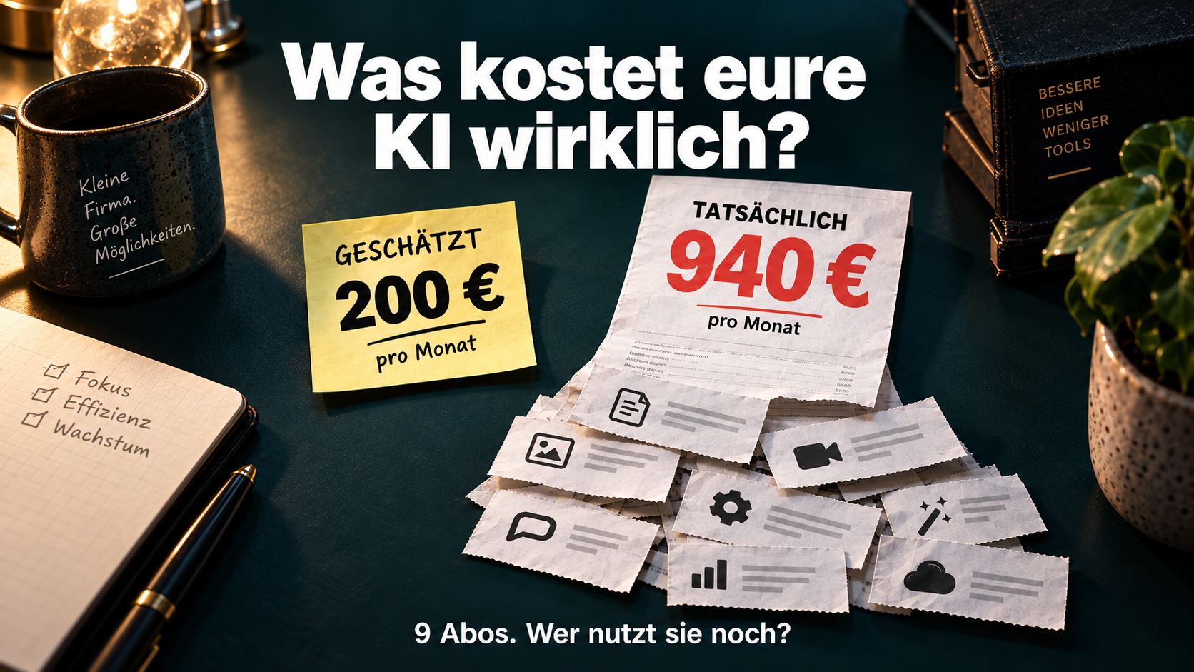 Die KI-Abos, für die Sie zahlen und die niemand öffnet
