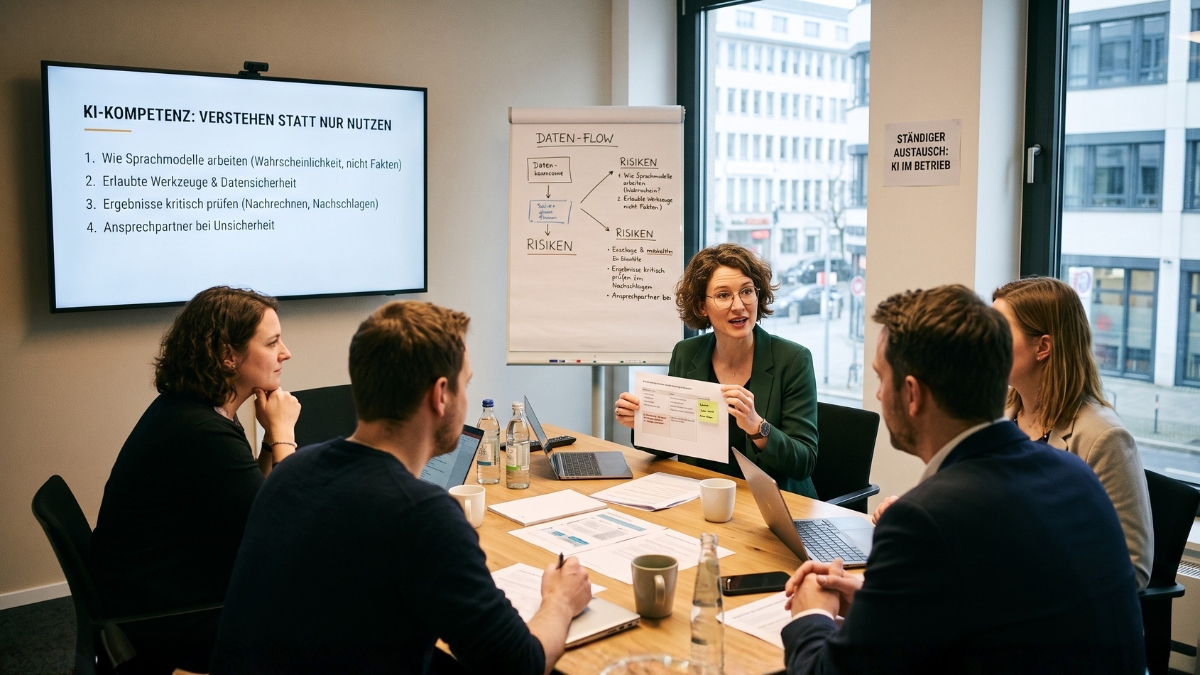KI-Kompetenz ist Pflicht: Was Artikel 4 von Ihrem Team verlangt